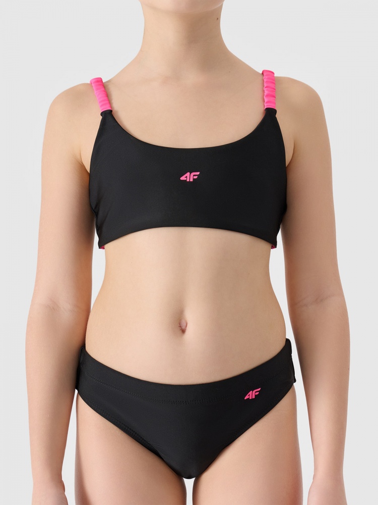 Купальник 4F BIKINI SET F045 4FJWSS25UBKSF045-20S р.140 чорний