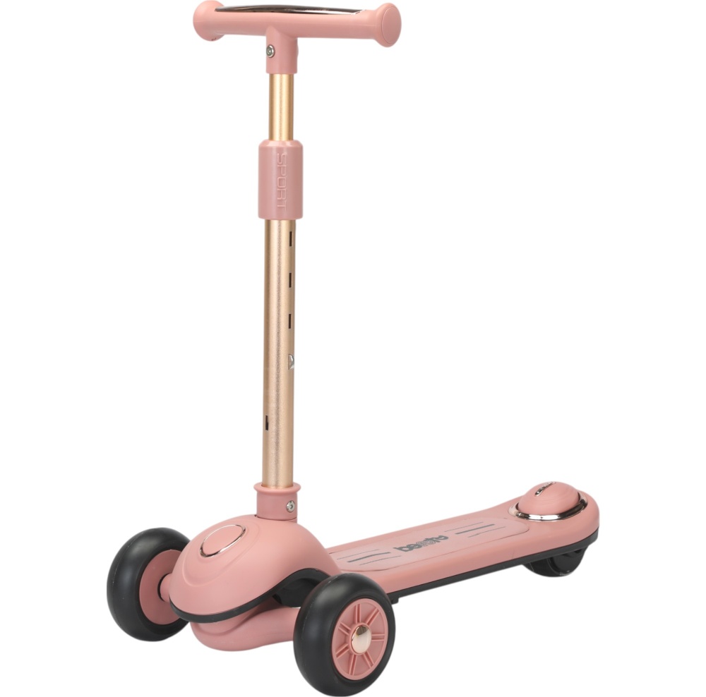 Самокат MaxxPro kids триколісний 60x32x78 см рожевий 2860012-6P