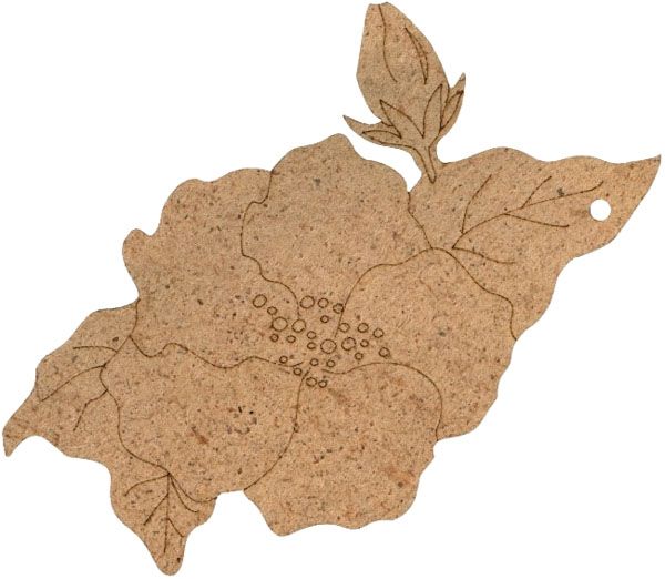 Заготовка Мальва 11,5x7,3 см 5 шт. Rosa Talent 