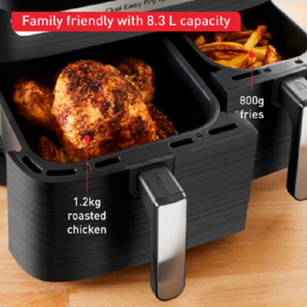 Мультипечь Tefal Dual Easy Fry & Grill Air Fryer EY905B40