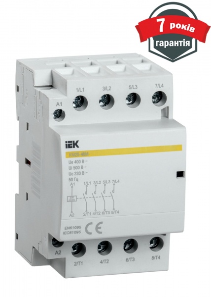 Контактор IEK КМ25-40М AC/DC MKK21-25-40