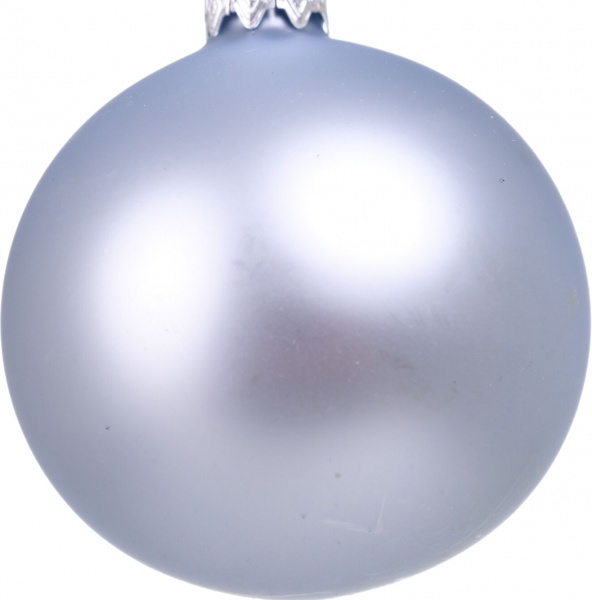 Шар новогодний одноцветная d 60 мм золотой .0161