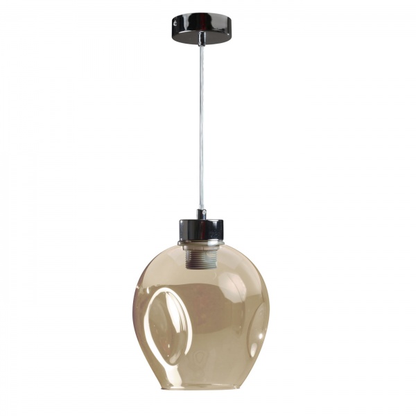 Подвес Светкомплект Xenia G 150x160 1x60 Вт E27 янтарный 