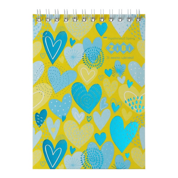 Блокнот Kids Line Patriot Hearts А6 40 листов ZiBi