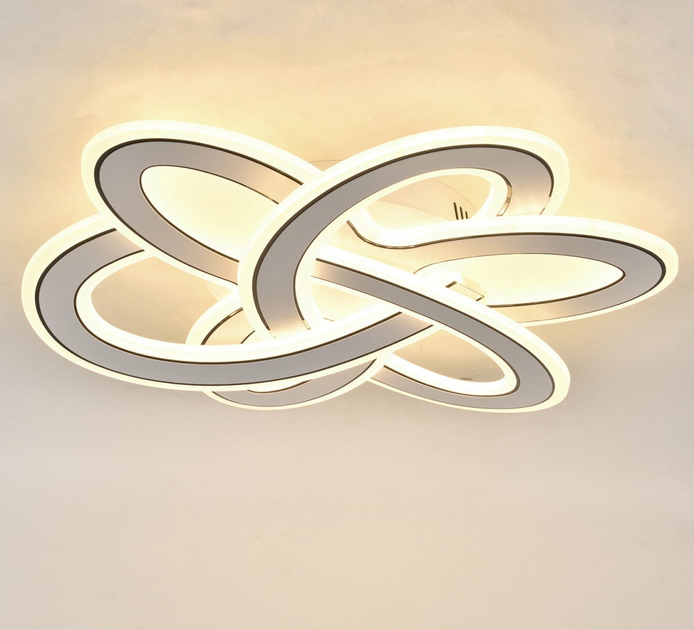 Люстра потолочная Hopfen LAGOM-120 WH 120 Вт LED-модуль белый