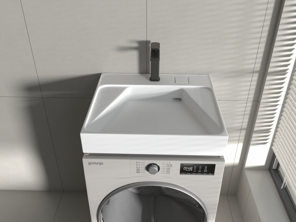 Умивальник над пральною машиною Water House Compact Space Drift 60х55х10,5 см