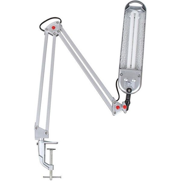 Лампа настольная Camelion KD-008C серебряный