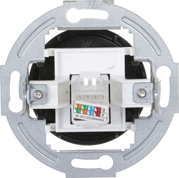 Механизм розетки компьютерная UP! (Underprice) Retro черный HSN-SCP.H1G1PC-BK