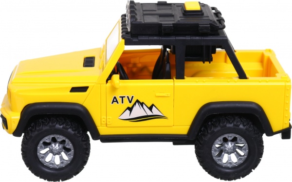 Позашляховик Shantou гірський зі звуковим і світловим ефектом 22х10х12 см жовтий 666-22P