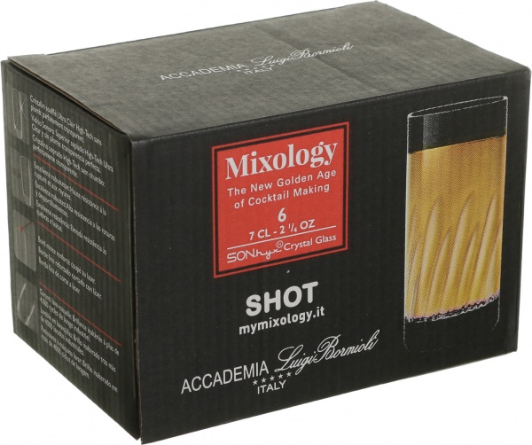 Набор рюмок Mixology PM884 70 мл 6 шт. Luigi Bormioli 