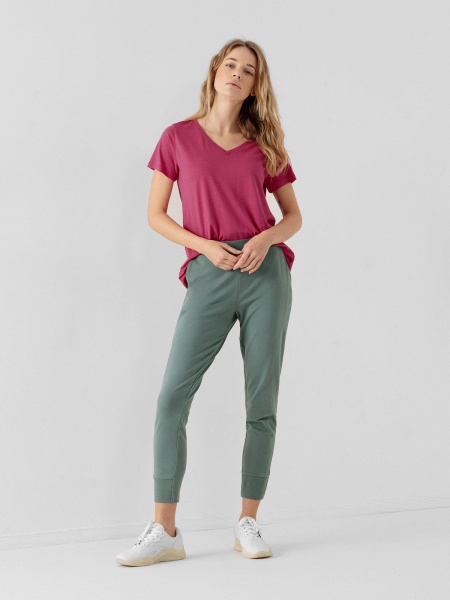 Футболка 4F 4FAW21TTSHF039-54S р.S розовый