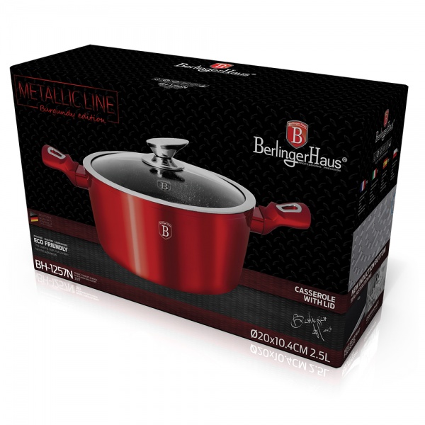 Каструля з кришкою 4,1 л BH 1257N Berlinger