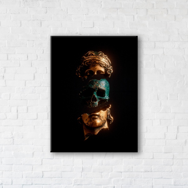 Постер Greek art man 75x100 см Brushme 