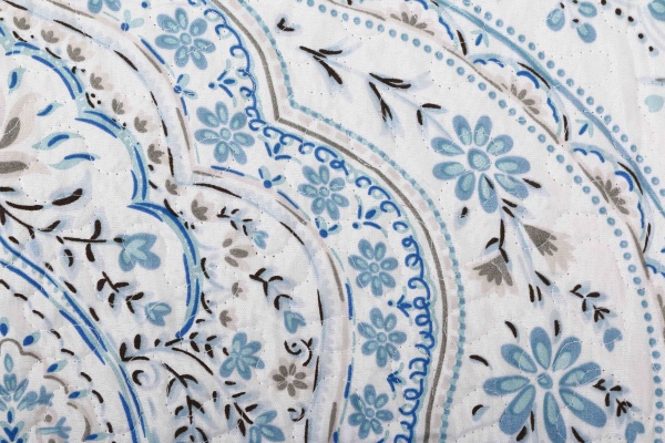 Покривало Печворк Прованс 220x240 см Homeline різнокольоровий принт 