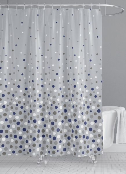 Шторка для ванны Trento Вubbles 180х200