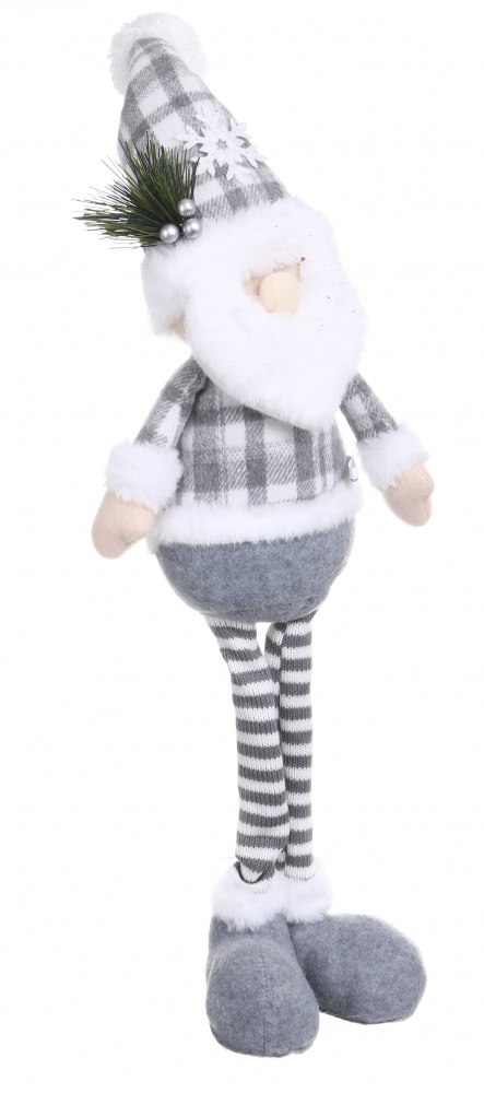 Декорация новогодняя Санта/ Снеговик 12х55 см ассортимент AXY2223004AB