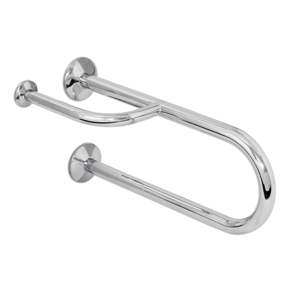 Поручень для ванной комнаты Laris угловой левый