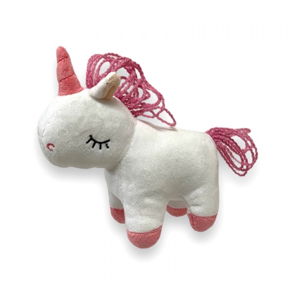 М'яка іграшка Stip єдиноріг h=12 см 15 см білий