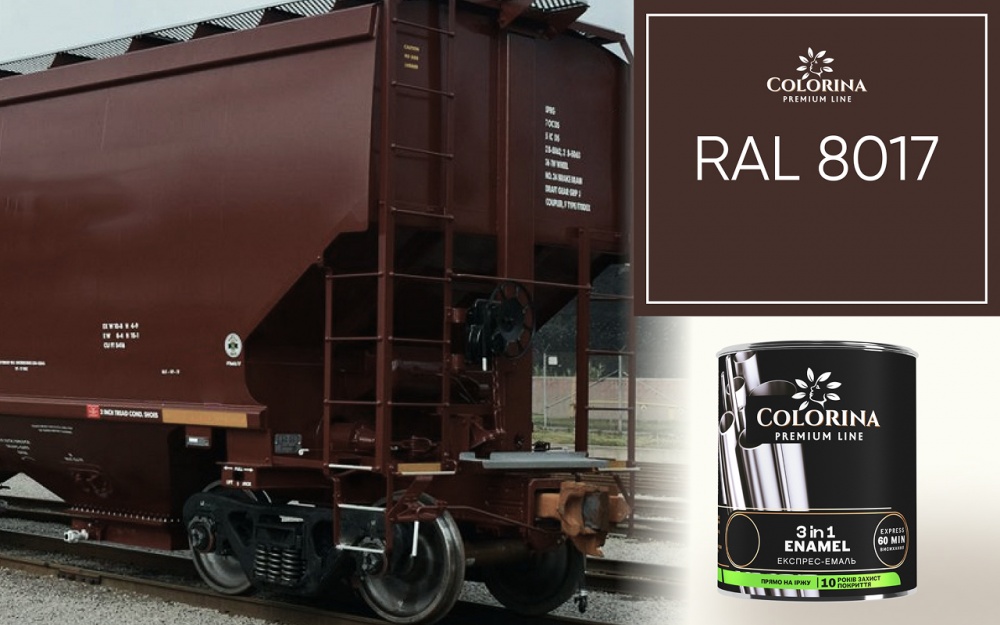 Ґрунт-емаль COLORINA Enamel 3 in 1 зелений глянець 2,5л