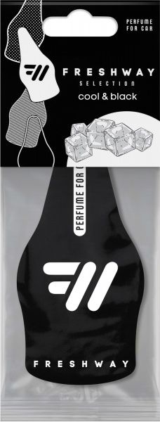 Ароматизатор підвісний FRESHWAY Selection Cool & Black