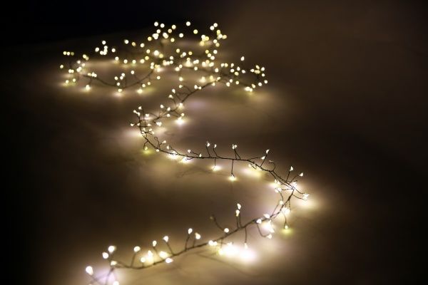 Электрогирлянда линейная внутренняя и внешняя светодиодная (LED) 480 ламп 6м Мини BEP-1909