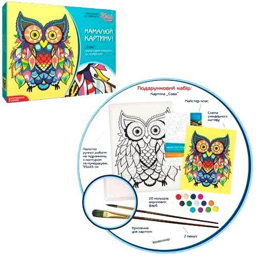 Картина по номерам 