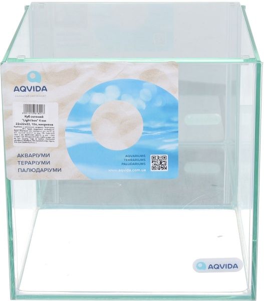 Аквариум Aqvida Стеклянный куб 