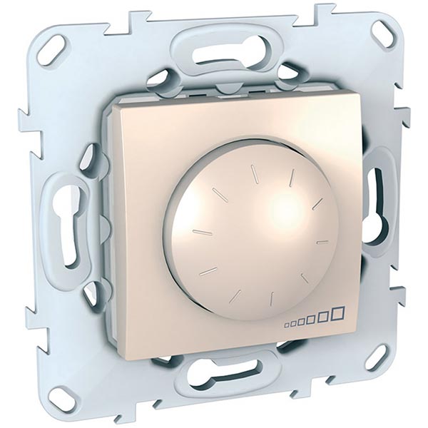 Світлорегулятор Unica MGU5.511.25ZD слонова кістка