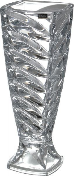 Ваза стеклянная Facet 33 см Bohemia