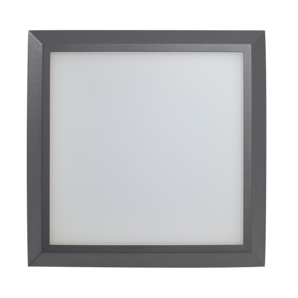 Светильник уличный потолочный Lutec LED 20 Вт IP54 серый HELENA 5102101118 