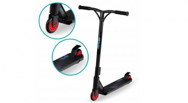 Самокат Qkids дитячий Ivo баклажановий KIDS00030 