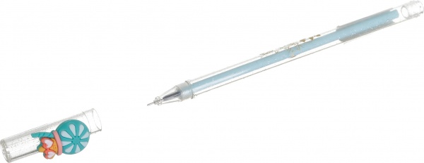 Ручка гелевая Волшебный коктейль голубая 