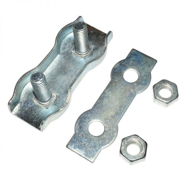 Затискач для троса подвійний 10 мм