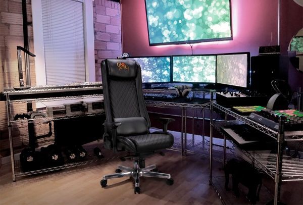 Крісло Barsky Game Business GB-01 чорний 