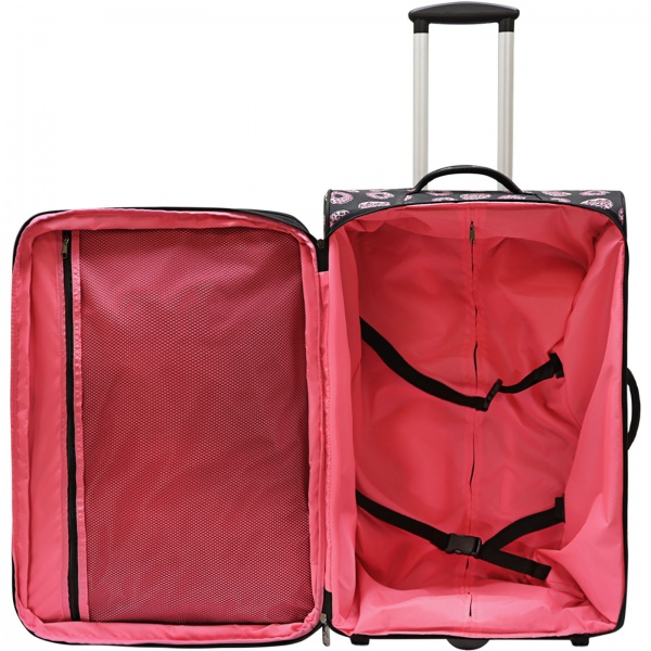 Чемодан Bagland Леон 51 л черный суб.988 (37666244) 