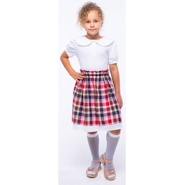 Блуза Vidoli G-21932S р.146 белый 