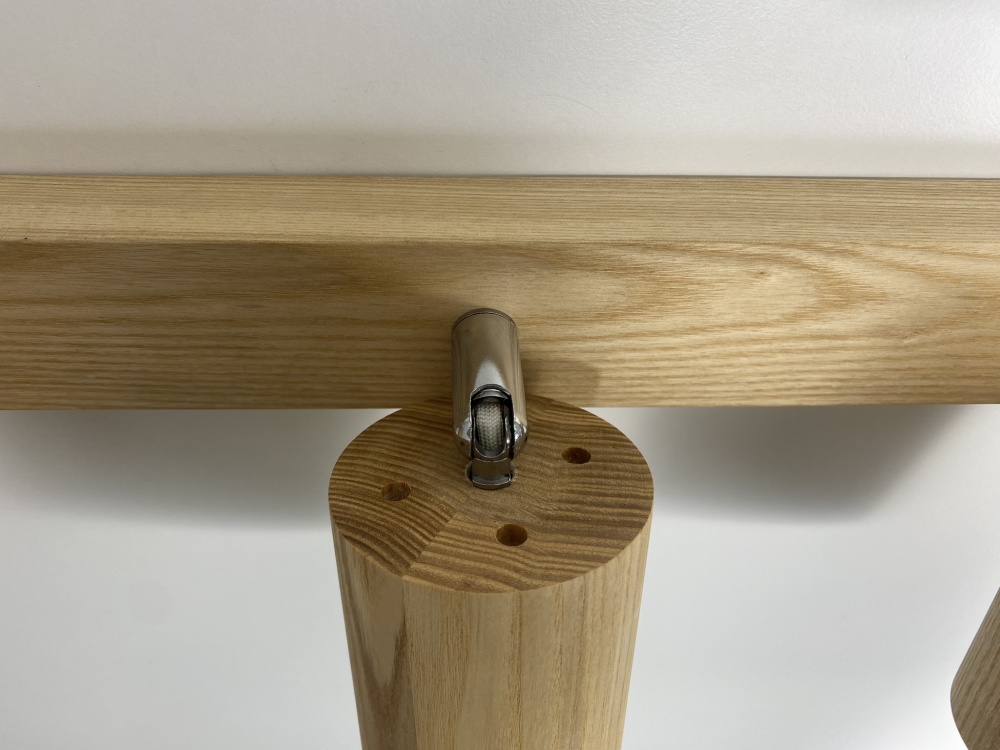 Спот Iterna накладний Alta 3xGU10 дерево світле LW074