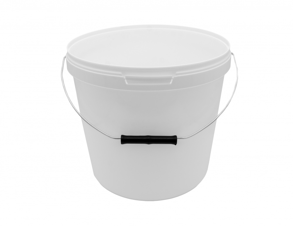Відро звичайне Пласт-Бокс 12 л білий