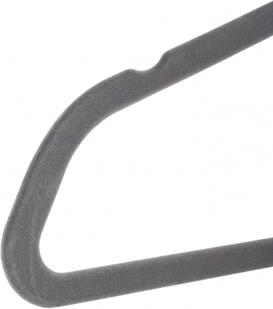 Набор вешалок Vivendi Velvet серые 5 шт.