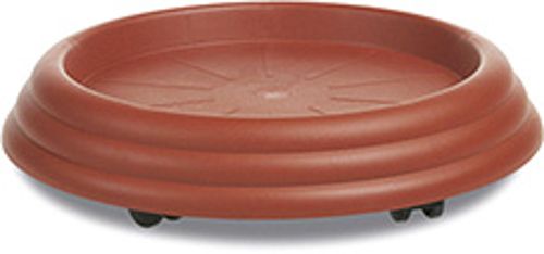 Поддон пластиковый Stefanplast Gervaso круглый (81350) светло-коричневый 