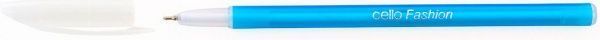 Ручка шариковая Cello Fashion масляная синяя 