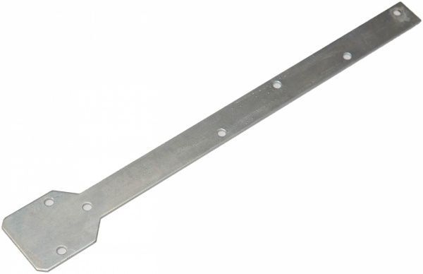 Подовжувач кронштейна ринви RAINWAY прямий 350 мм металік/суперхром 