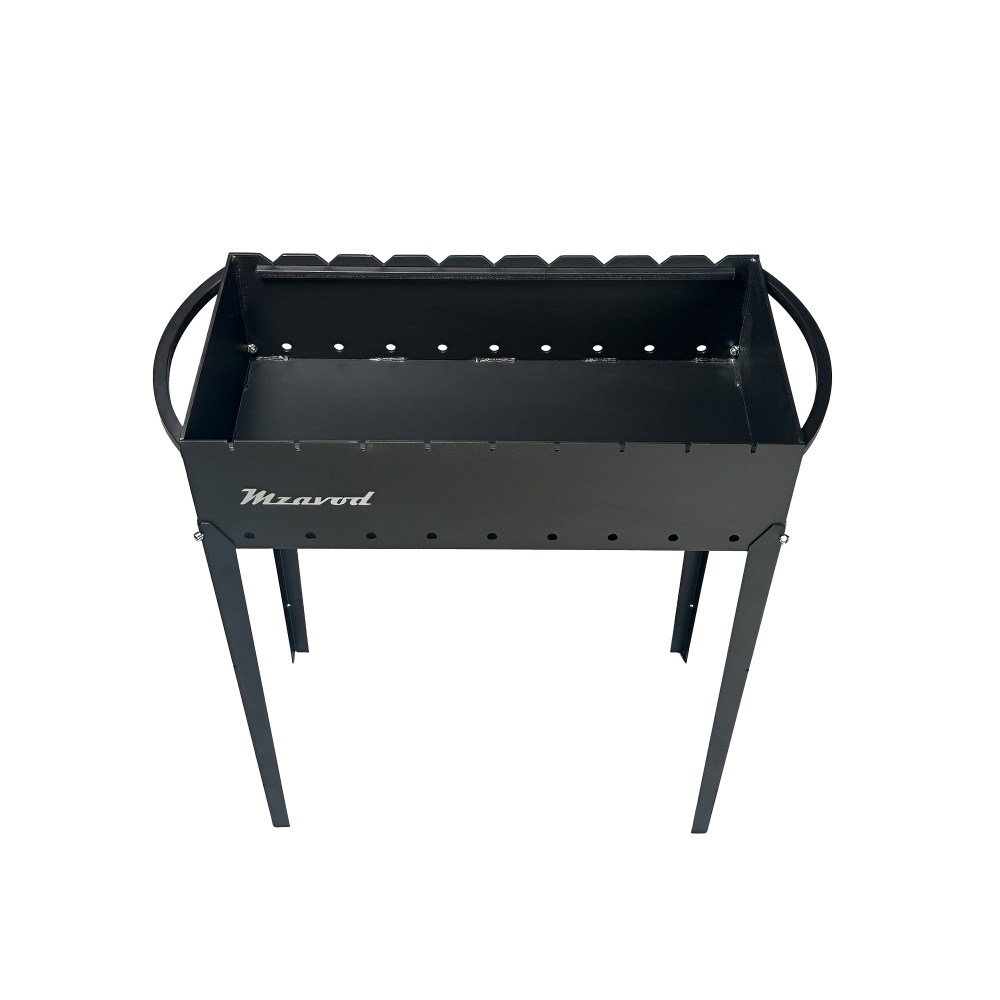 Мангал Metalzavod Эней на 9 шампуров 4 мм на ножках (MND9-4)