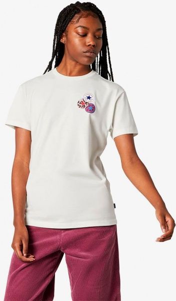 Футболка Converse WOMENS DISTORT TEE 10019115-103 L білий