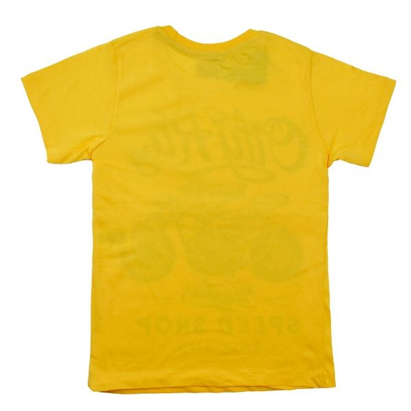Футболка для хлопчика AKKUZU kids Oil Ray 9131 р.134 жовтий 