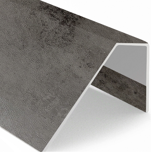 Профиль угловой Decomax ПВХ 4030 урбан 2700 мм