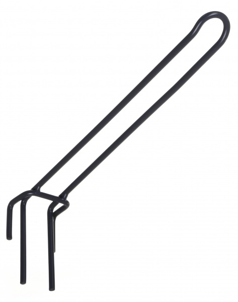 Крючок на сетку двойной 200 мм 10 шт. графит Альтерн Array