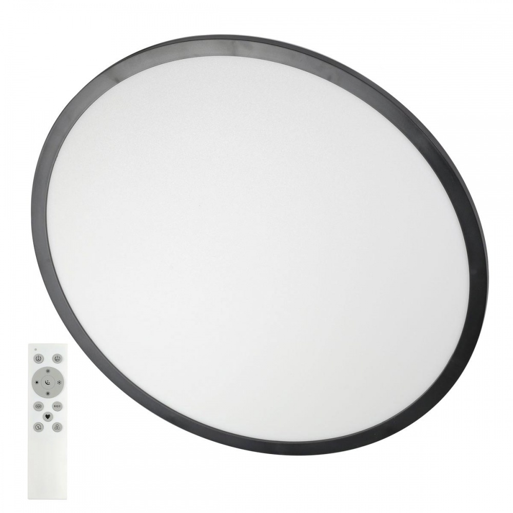 Світильник стельовий LIGHT SET LED SYNEVIR R500 45+4W 45 Вт чорний 4500 К