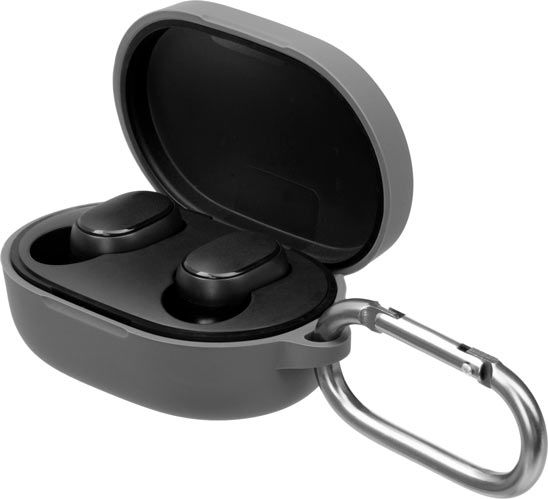 Чохол для навушників 2E для Xiaomi AirDots Pure Color Silicone (1.5mm) gray (2E-MI-D-IBSI-1.5-CGR) 