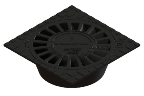 Дощоприймач Standartpark ТР-30.30-ВЧ чавунний з запірним пристроєм 3335313-5